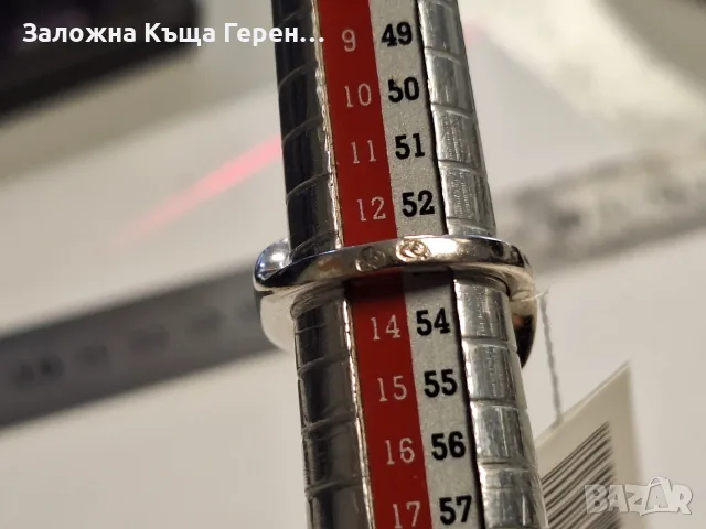 Сребърен пръстен 8,28гр, снимка 3 - Пръстени - 56180764