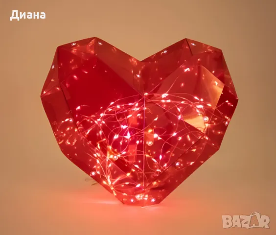 Магическо светещо сърце , снимка 1