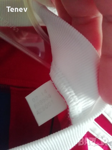 Bayern Munich Lewandowski Adidas оригинална тениска фланелка Байерн Мюнхен Левандовски екип , снимка 8 - Тениски - 52928722