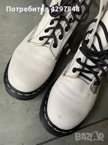 Кубинки/боти Dr.Martens 39 1460 Pascal, снимка 3 - Дамски боти - 52377315