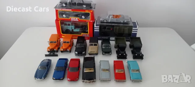 USSR, CCCP, СССР, 1:43 Moskvich, Chaika, Mercedes, Lada, ZIL 131