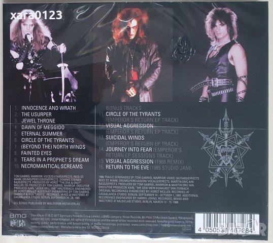Celtic Frost – To Mega Therion, снимка 2 - CD дискове - 40033573