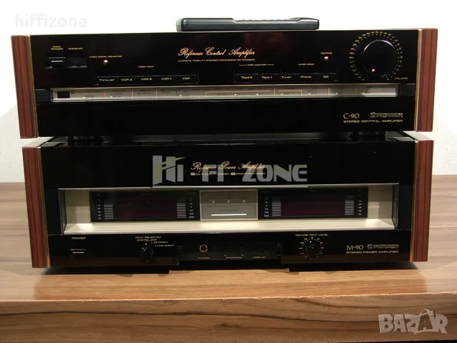 Комплект Pioneer c-90 / m-90, снимка 2 - Ресийвъри, усилватели, смесителни пултове - 50393513