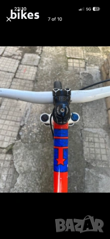 Drag c2 dirt jump red/blue ЗАПАЗЕНО 350€, снимка 7 - Велосипеди - 54222012