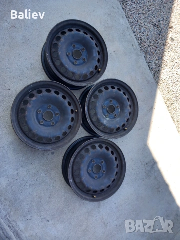 Железни джанти от GOLF 6 15 цола, снимка 3 - Гуми и джанти - 53882229