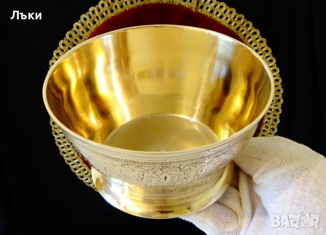 Бронзова бонбониера Британска Индия,маркирана. , снимка 2 - Антикварни и старинни предмети - 38585856