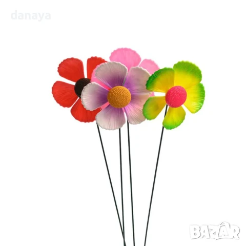 5938 Декоративна градинска въртележка Цвете, 65 см, снимка 3 - Градински мебели, декорация  - 50844259