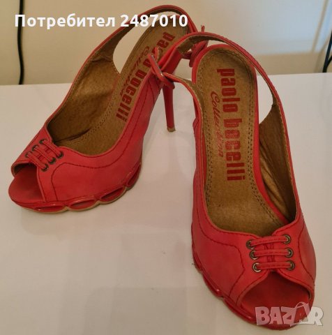 Дамски сандали Paolo Bocelli, снимка 3 - Сандали - 31130308