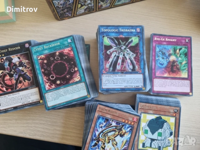 Yu Gi Oh - карти 500+ броя, снимка 3 - Колекции - 56346760
