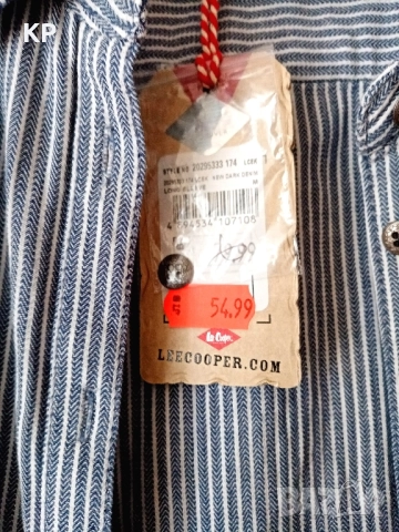 Нова дамска риза Lee Cooper размер M , снимка 5 - Ризи - 51511287
