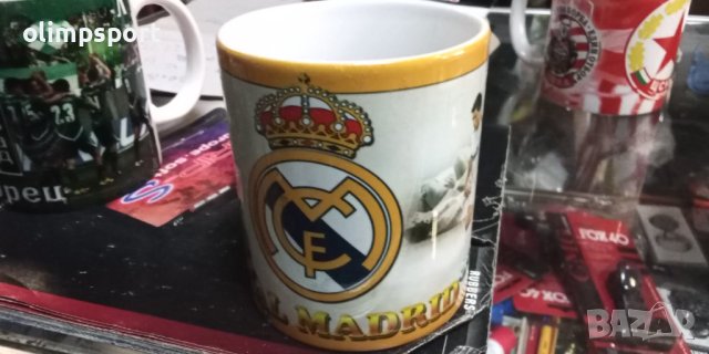 чаша Реал Мадрид нова порцеланова с дръжка 200мл