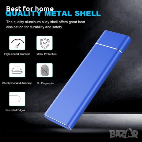 9TB външен твърд диск, преносим SSD, снимка 8 - Твърди дискове - 52953460