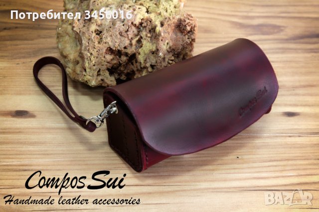 Кожен калъф за IQOS, ръчна изработка, снимка 2 - Други - 39965457