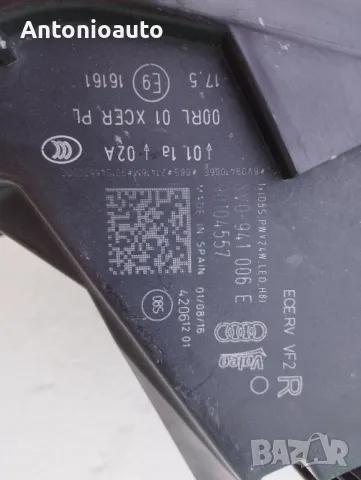 Десен фар Audi a3 Ауди а3 Xenon 2016-2020, снимка 3 - Части - 47662091