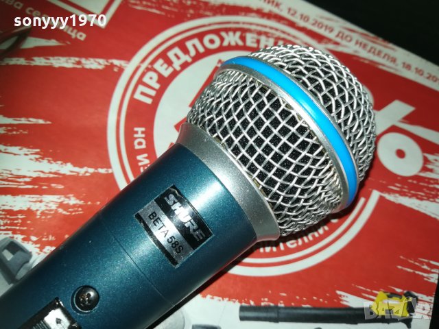 shure profi mic 1210201540, снимка 2 - Микрофони - 30392689