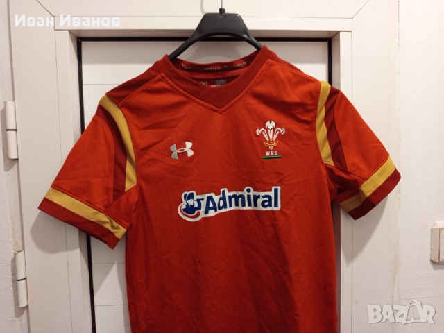 Оригинална ръгби фланелка на Уелс - under armour, снимка 7 - Други спортове - 51706461