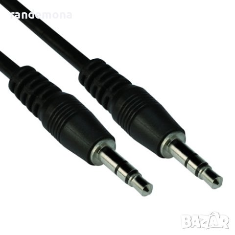 Кабел Аудио жак 3.5mm Мъжки към Мъжки 5м VCom SS001329 Cable St.Jack-St.Jack M/M