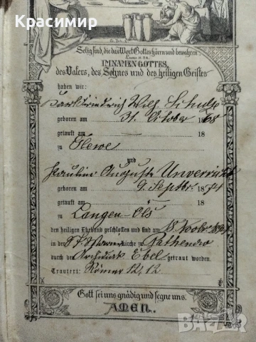 Библията на Лутер 1893 г., снимка 15 - Антикварни и старинни предмети - 51000438