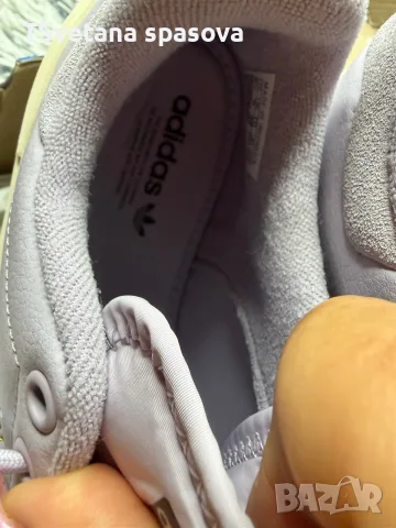 оригинални кожени маратонки Adidas , снимка 5 - Маратонки - 55806381