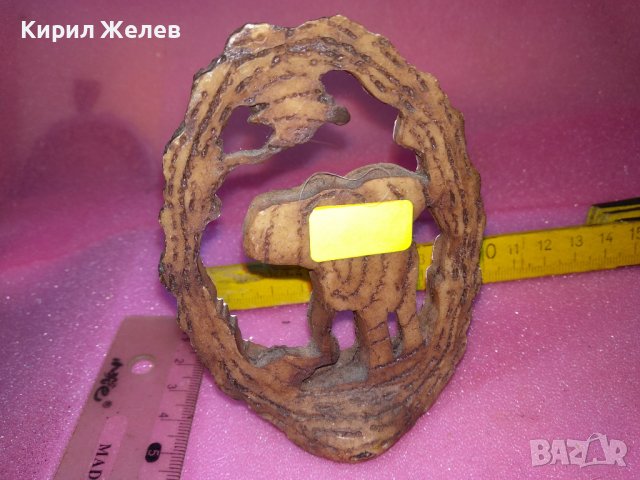 КРАСИВО ДЕКОРАТИВНО СЛОНЧЕ ФИГУРКА от ПОЛИРЕЗИН 38300, снимка 10 - Декорация за дома - 44186563