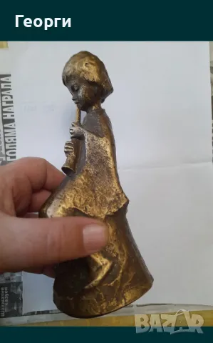 Красива статуетка, снимка 4 - Антикварни и старинни предмети - 50125114