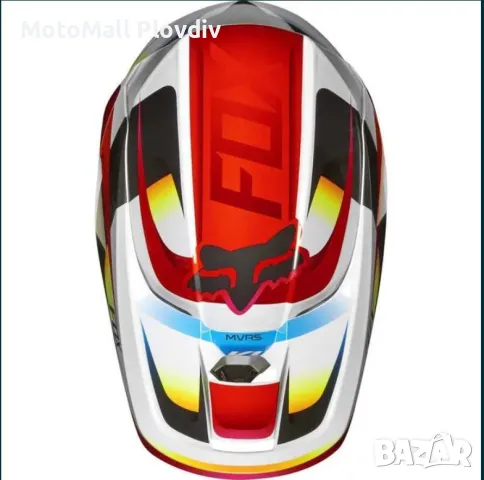 Каска Fox V1 Motif MX Helmet, снимка 3 - Аксесоари и консумативи - 49180354