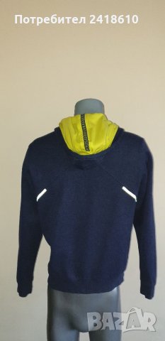 Hugo Boss Saggy Hoodie Full Zip Regular Fit Mens Size S/М ОРИГИНАЛ! Суичер с цял Цип!, снимка 12 - Спортни дрехи, екипи - 31988981