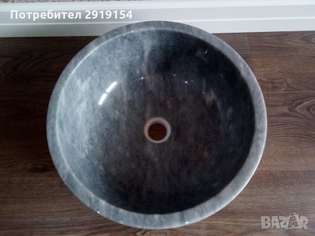 Мраморна мивка за баня, снимка 2 - Мивки - 31806258