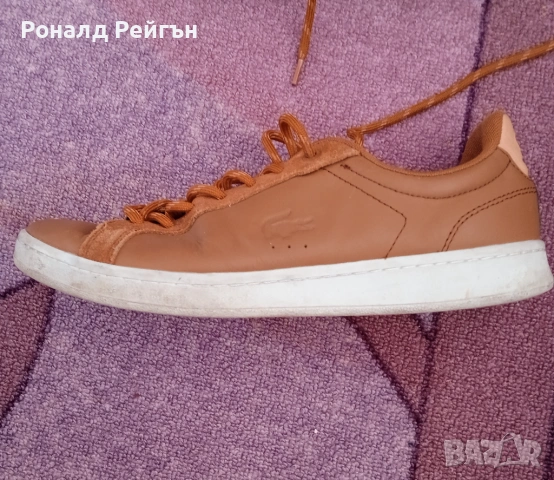 2 за 1 №40 LACOSTE+ADIDAS Stan Smith 100% ОРИГИНАЛНИ унисекс сникърси кецове гуменки, снимка 4 - Маратонки - 53141115