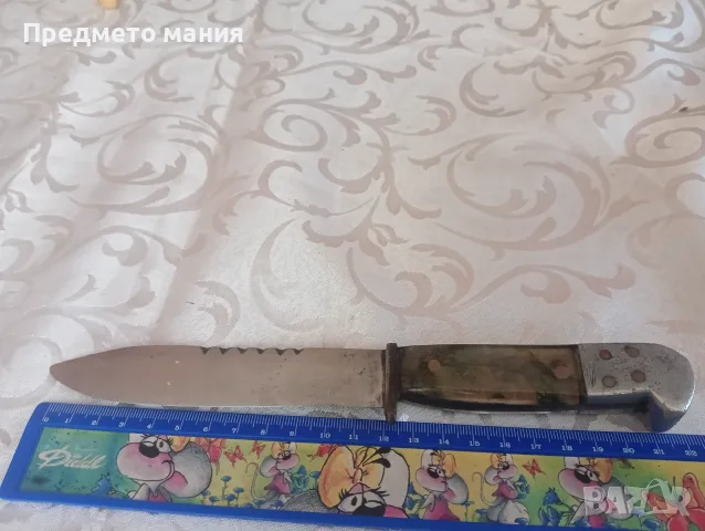 Стар ретро български нож , снимка 4 - Ножове - 56439785