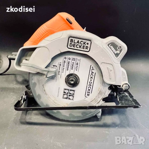 Ръчен циркуляр Black and Decker CS1250L