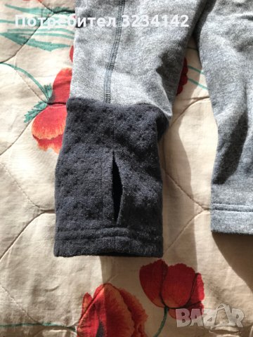 Оригинална блуза Адидас с висока яка и цип, снимка 9 - Блузи - 35219092