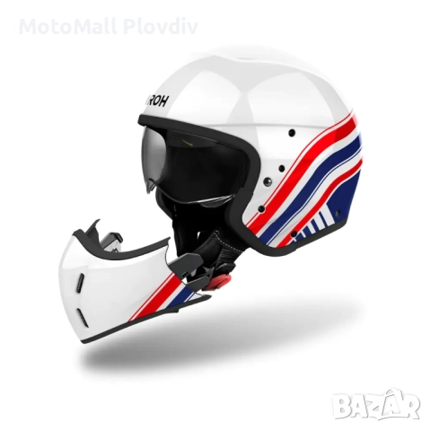 Каска Airoh J110 Eon Gloss, снимка 4 - Аксесоари и консумативи - 51783990