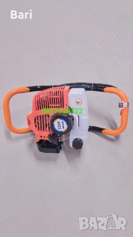 Моторен бензинов свредел 52CC + подарък свредло 200мм, снимка 4 - Градинска техника - 41787096