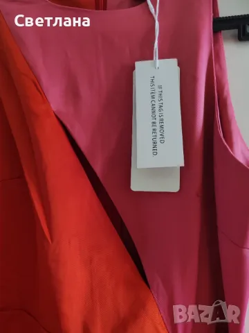 Страхотна сатенена рокля Amylynn, снимка 2 - Рокли - 49962196