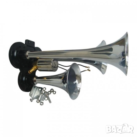 Тромба тройна 12/24V, снимка 2 - Аксесоари и консумативи - 52058922