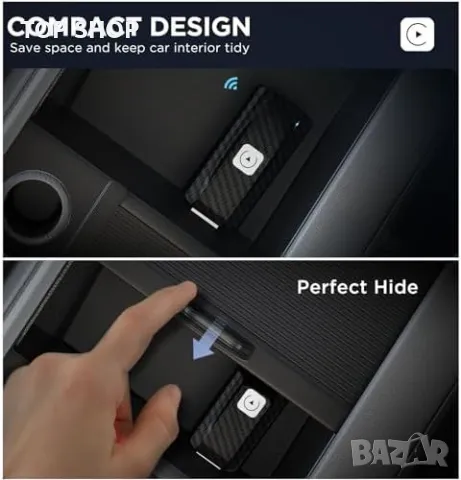 Нов Преобразувател CarPlay U2C-AIR 2.0 - Лесна Безжична Връзка за кола, снимка 6 - Друга електроника - 49970911