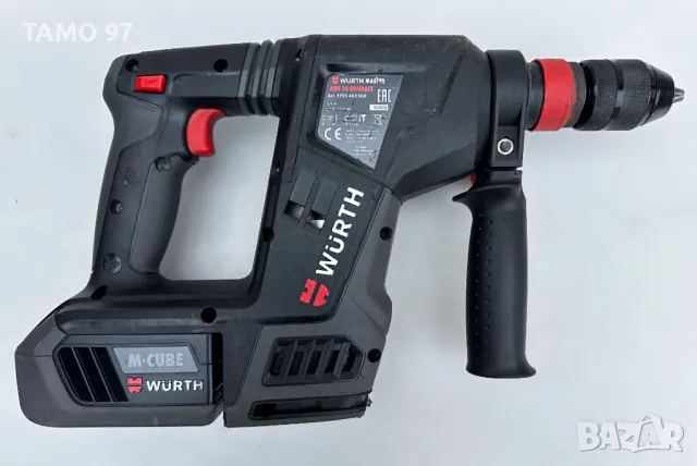 Wurth ABH 18 Compact - Безчетков перфоратор 18V 5.0Ah перфектен!, снимка 4 - Перфоратори - 48540665