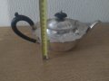 посребрен метален чайник, снимка 2