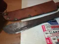 МАЧЕТЕ-СТАРО МАЧЕТЕ С ПЕЧАТ+СТАРА КОЖЕНА КАНИЯ 1205251904LCHERY, снимка 4