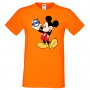 Мъжка тениска Mickey Mouse Volvo Подарък,Изненада,Рожден ден, снимка 7
