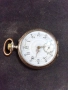 Швейцарски СРЕБЪРЕН джобен часовник 1901г. с позлата - 10 РУБИНА - ПРОМОЦИЯ, снимка 3