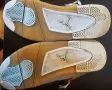 Маратонки Air Jordan 4 Off White SP sail Nike basketball NBA, снимка 6