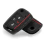 Силиконов кейс (калъф) за VW Polo Golf 7 Tiguan for Skoda Octavia Kodiaq Karoq for SEAT Ateca Leon, снимка 2