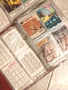Колекция Три Албума с над 650 Редки Календарчета От 1967 до 1979 г, снимка 3