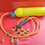 Горелка с човки 3бр, регулатор флакон газ, флакон мап газ 385гр., снимка 2