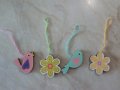 Нови дървенни Арт декорации Пеперуди,цветя,пиленца и др, снимка 5