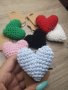 Ключодържатели плетени сърца, снимка 1 - Други - 41915416