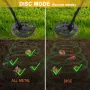 Професионален металотърсач / металдетектор прецизна функция и режим на диска, макс. 1м. дълбочина, снимка 4