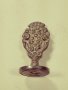 Стар бронзов италиански печат, снимка 1 - Колекции - 31482100